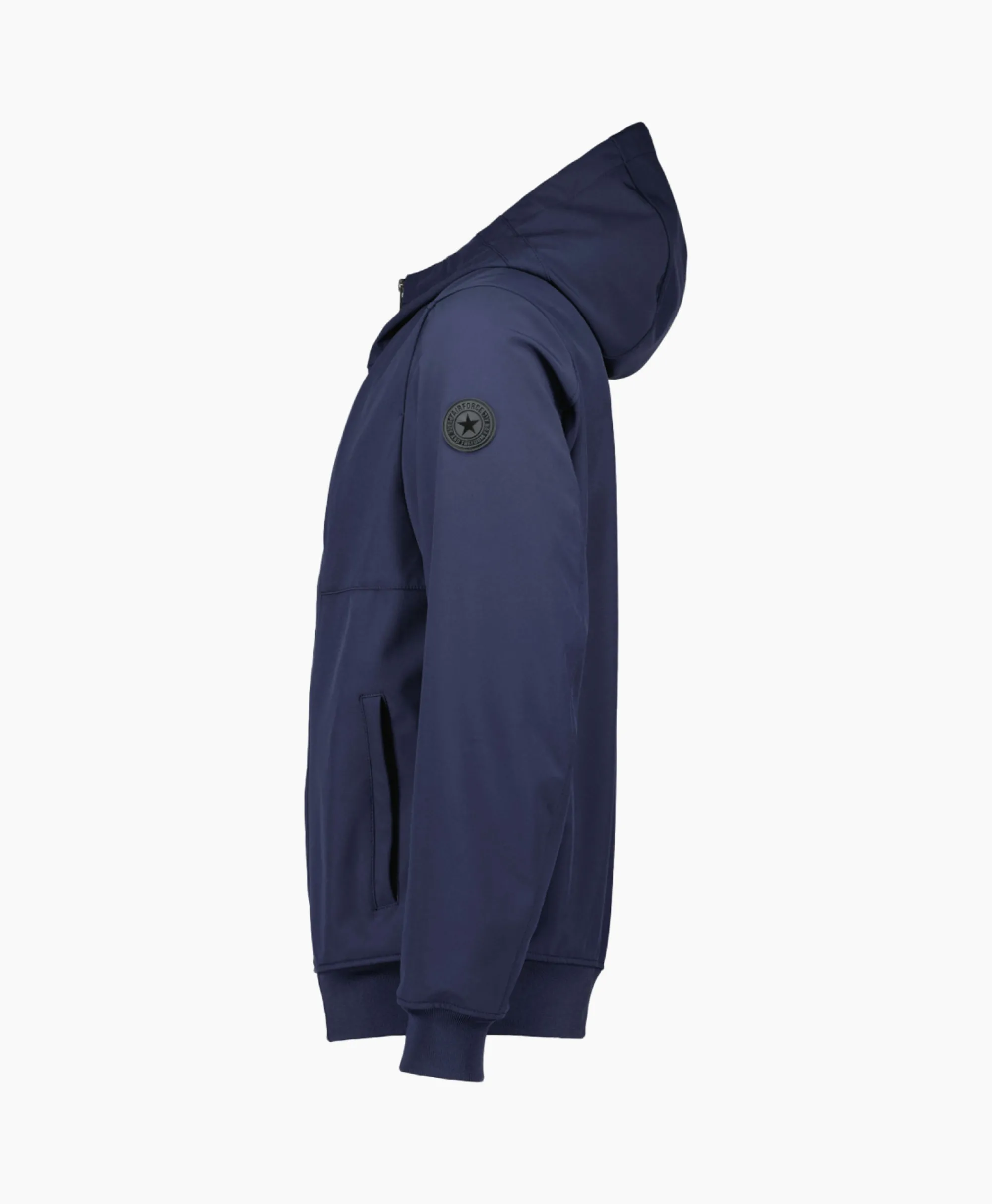 Airforce Jack Softshell Midden Blauw*Heren Jassen
