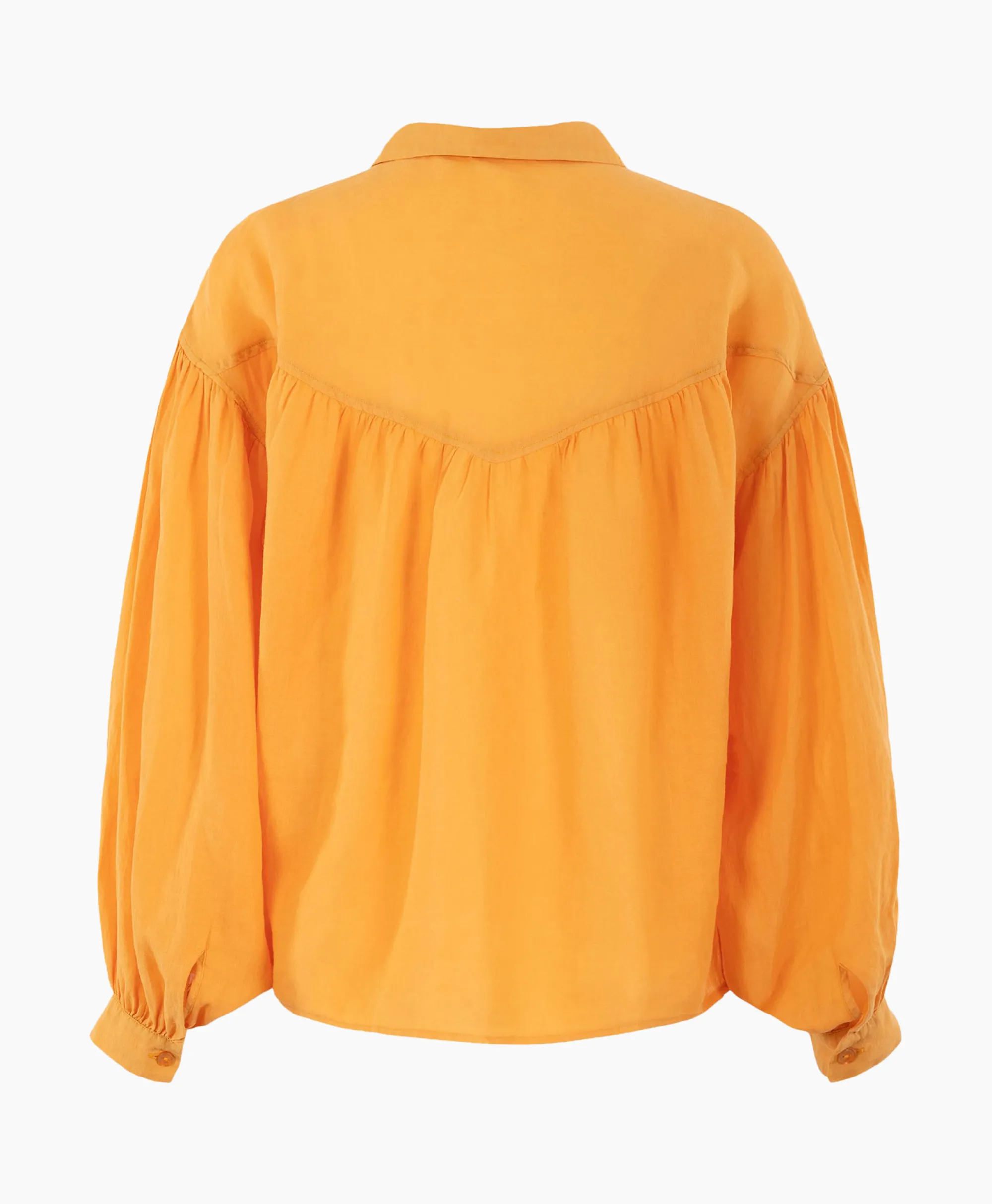 Anna Van Toor Blouse 17A05-03268-1 Oranje*Dames T-Shirts & Tops