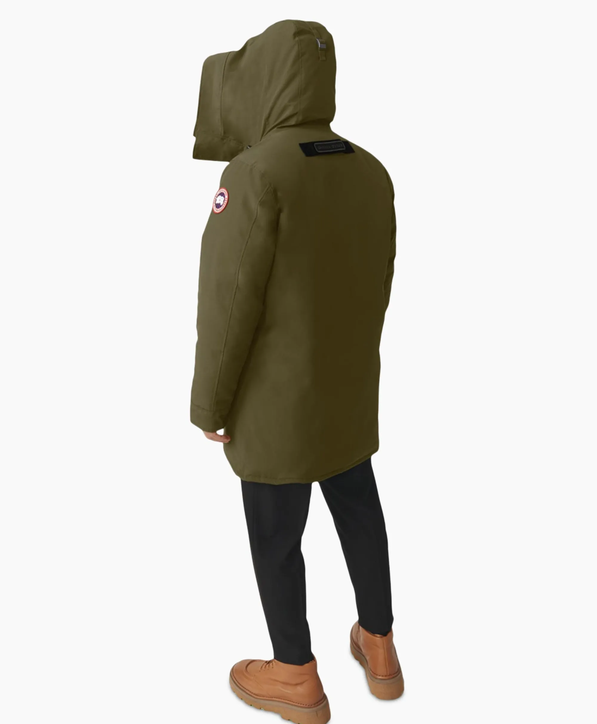 Canada Goose Gewatteerde Jas Langford Parka Donker Groen*Heren Jassen