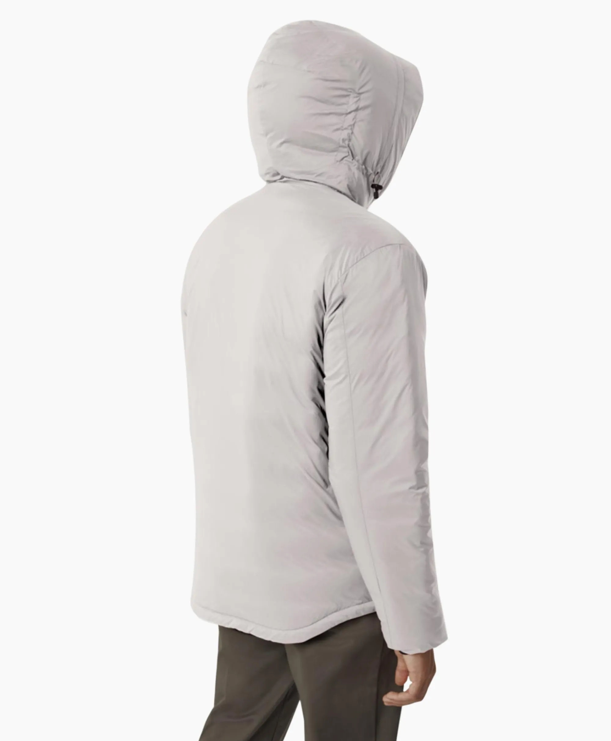 Canada Goose Gewatteerde Jas Lodge Hoody Grijs*Heren Jassen