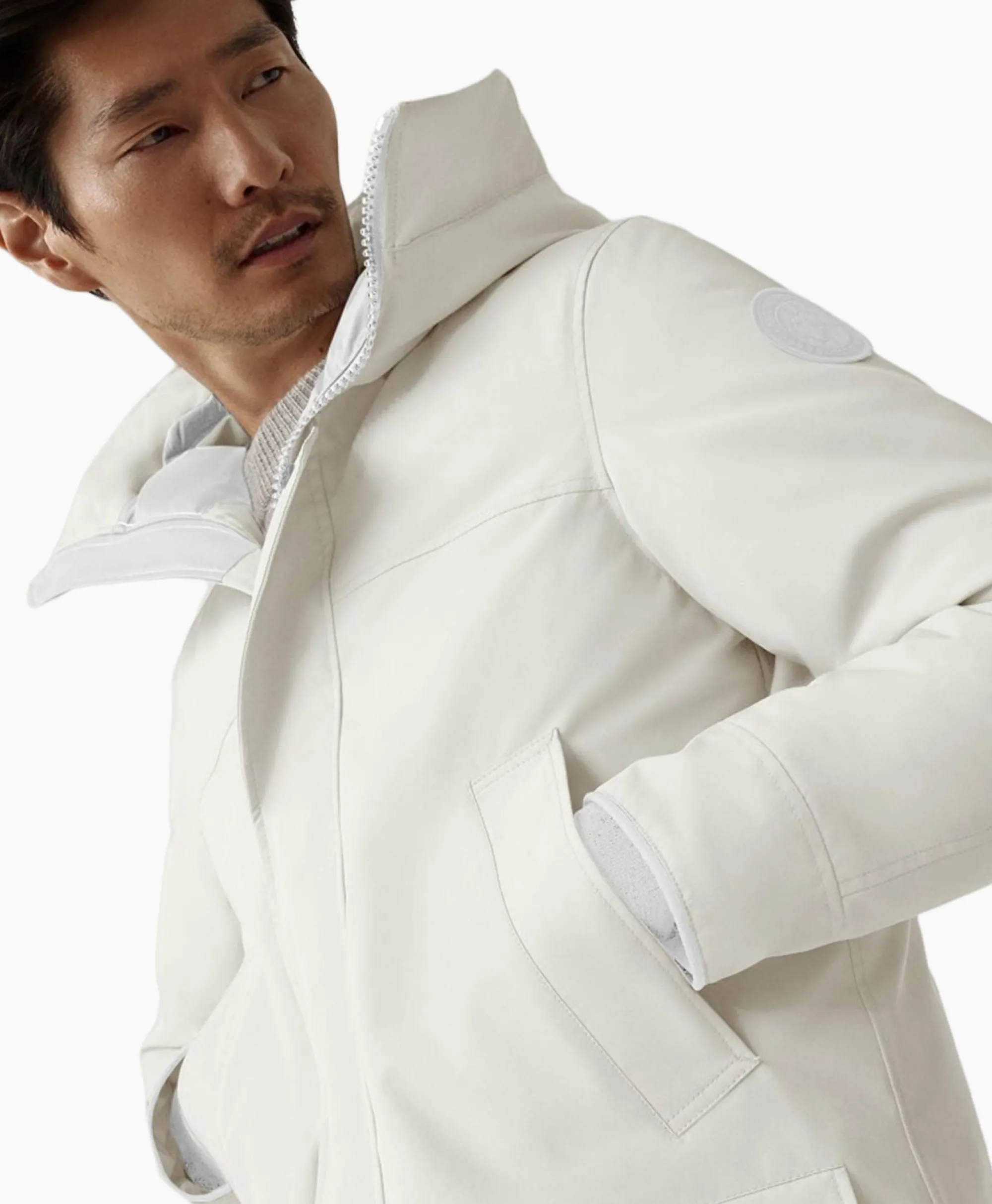 Canada Goose Parka Langford Beige*Heren Jassen