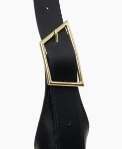 Closed Schouder / Hand Tas Half Moon M Zwart*Dames Tassen