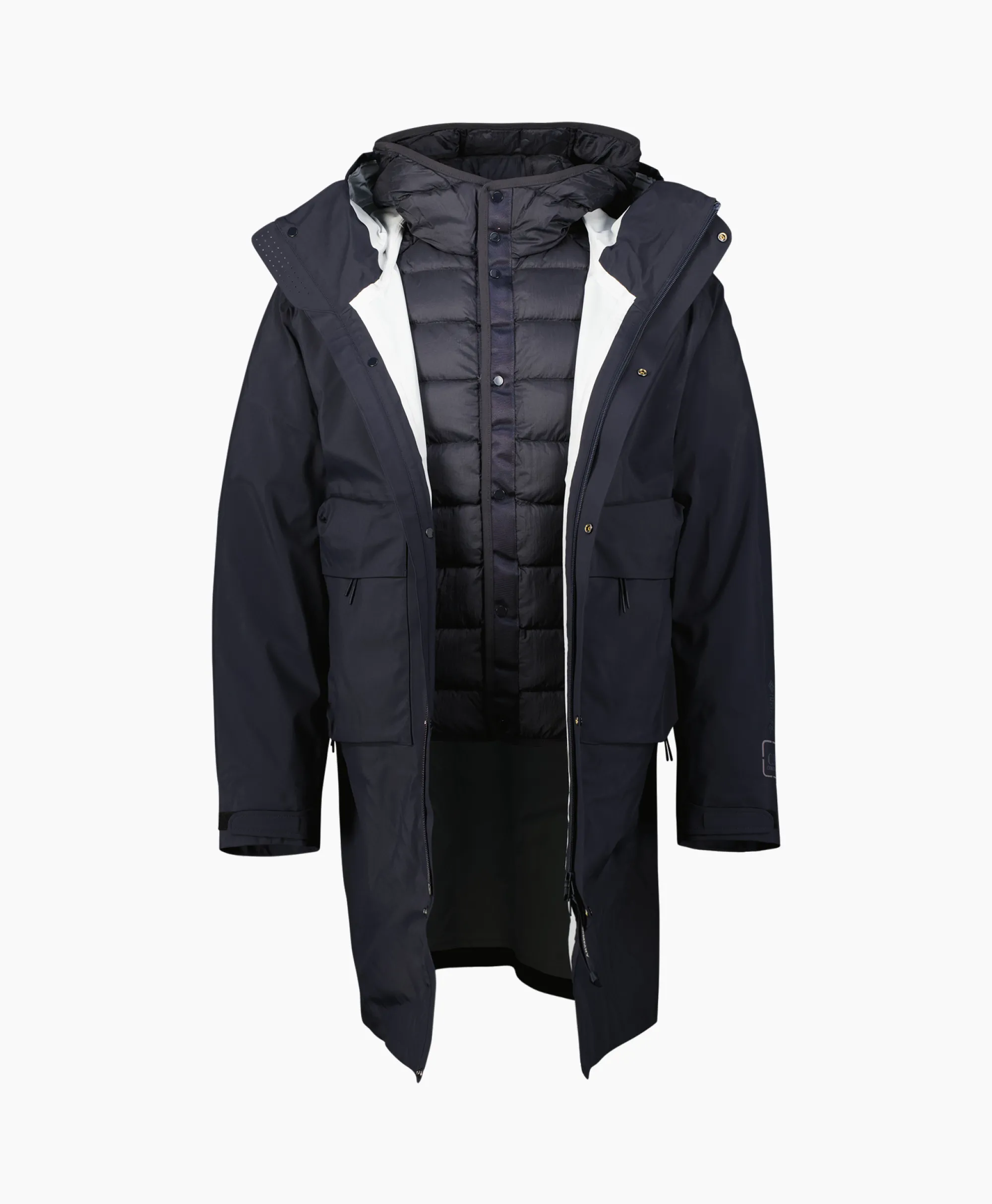 Cp Company Jack Outerwear - Long Jacket Blauw*Heren Jassen