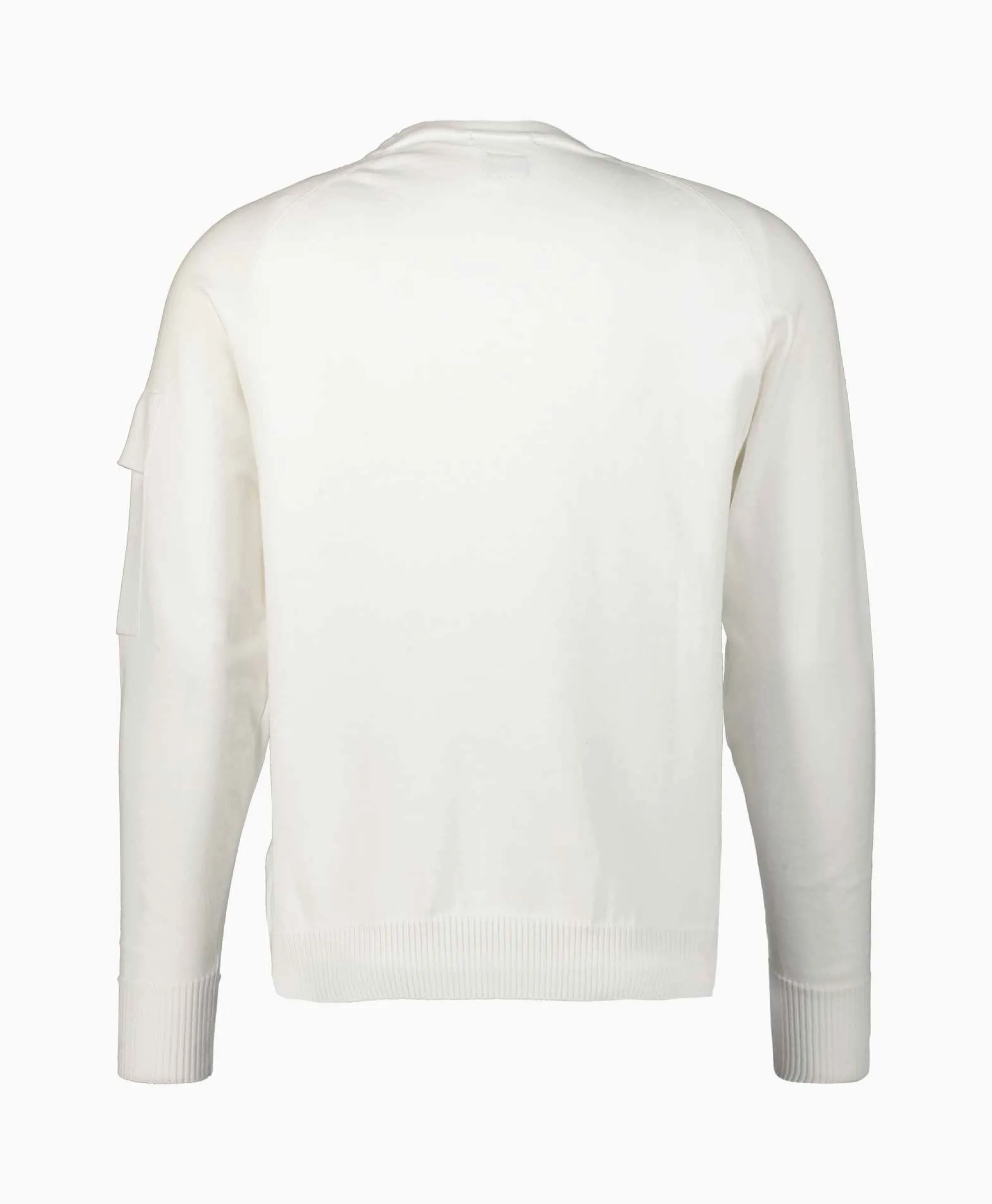 Cp Company Pullover Metropolis Cotton Stretch Wit*Heren Truien
