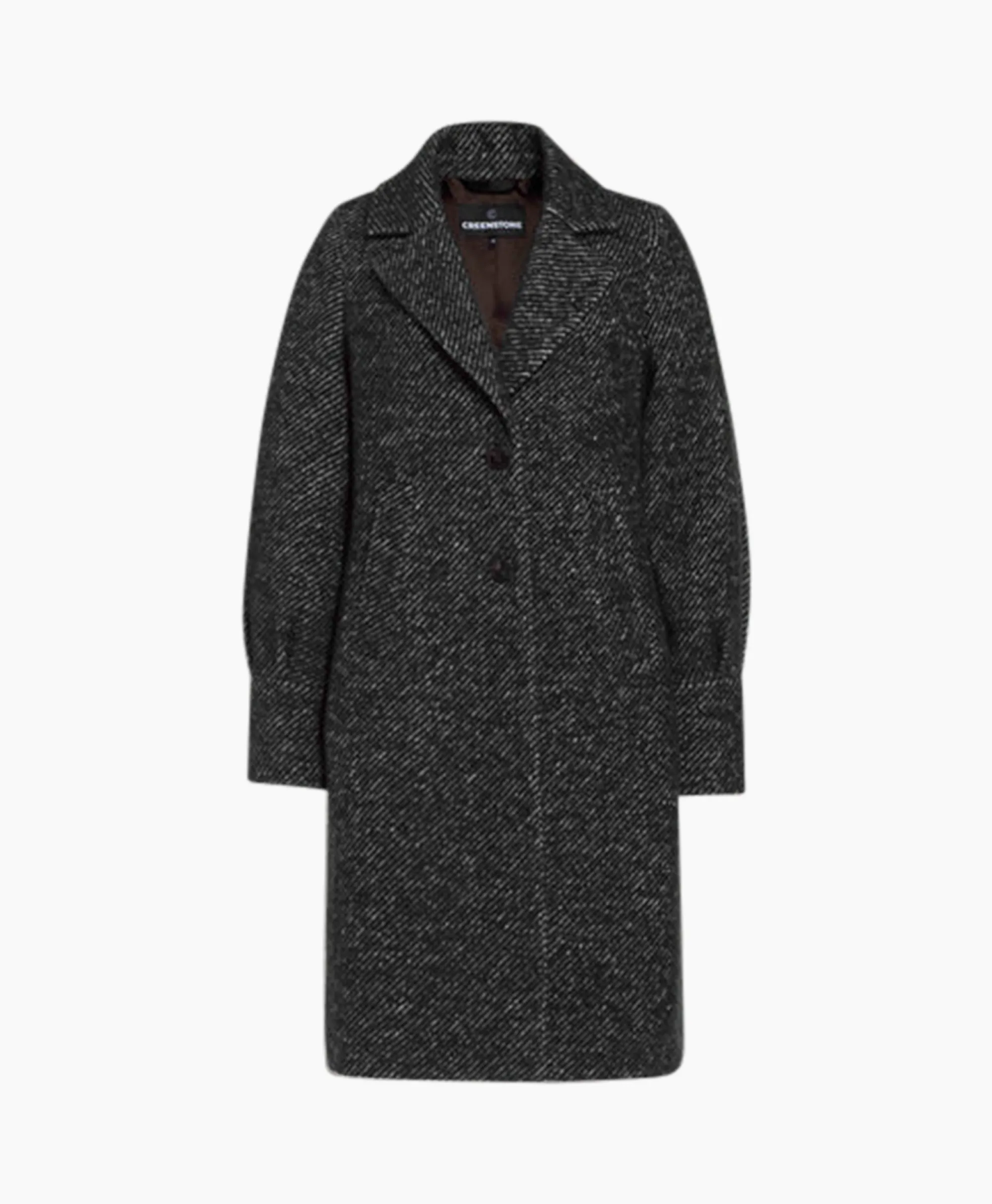 Creenstone Jas Csn4561233 Zwart*Dames Jassen