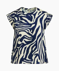 Essentiel Antwerp Top Feebee Blauw*Dames T-Shirts & Tops