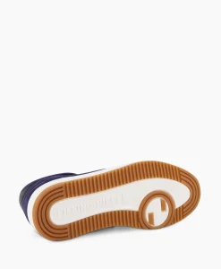 Filling Pieces Sneaker Low Top Suede Donker Blauw*Heren Sneakers