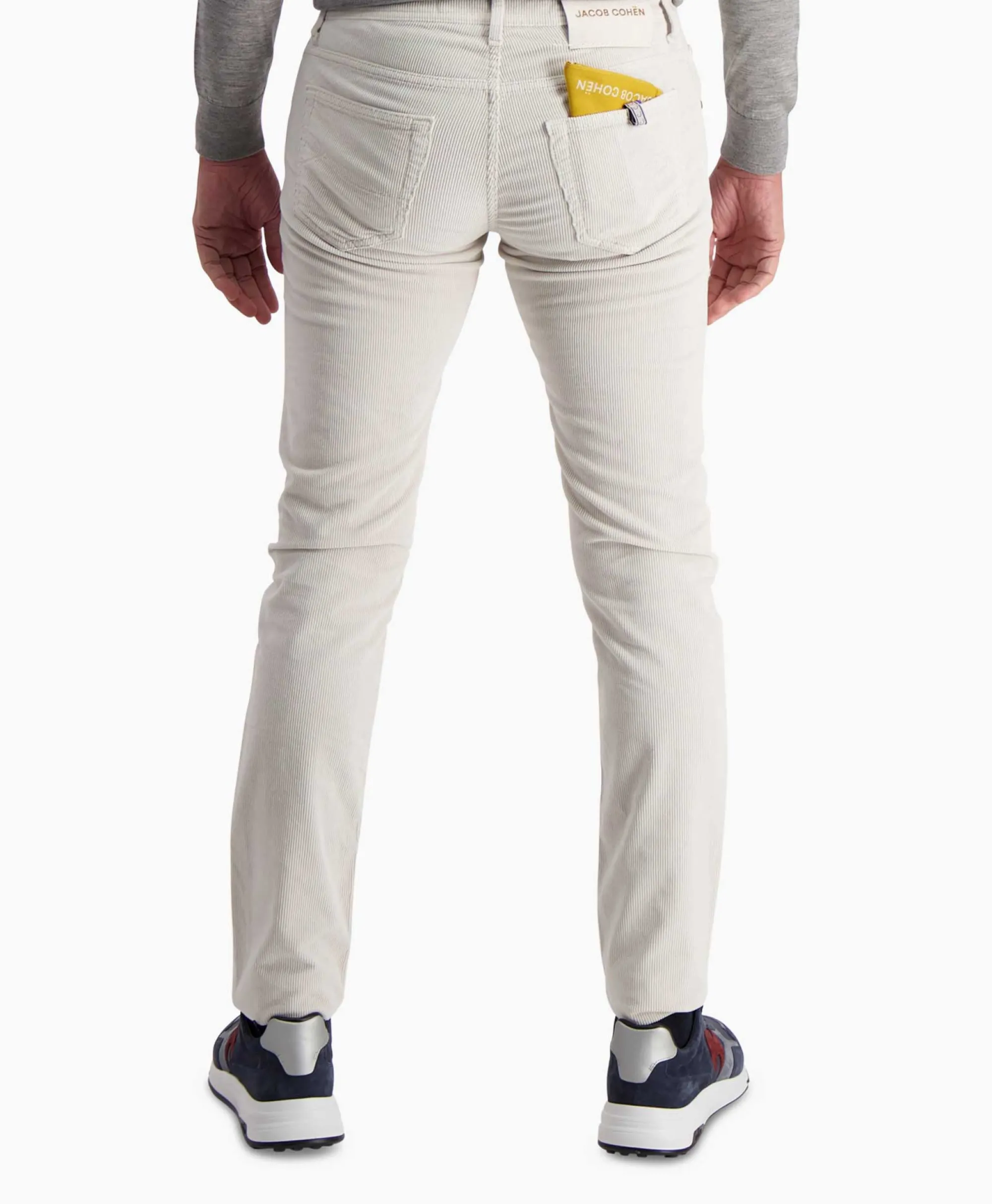 Jacob Cohen Jeans 5-Pocket Nick Slim Off White*Heren Broeken