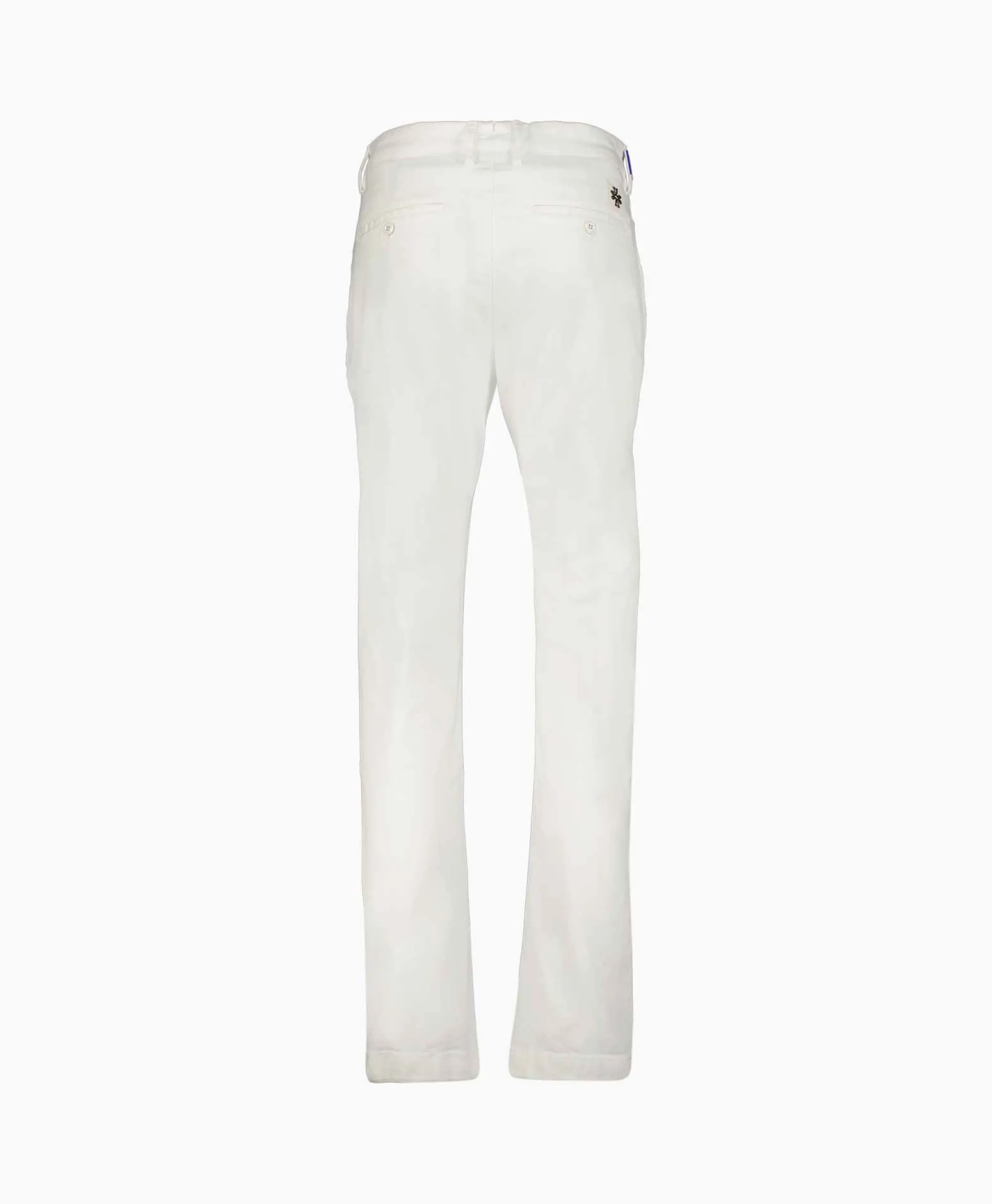 Jacob Cohen Pantalon Slim Fit Bobby Off White*Heren Broeken