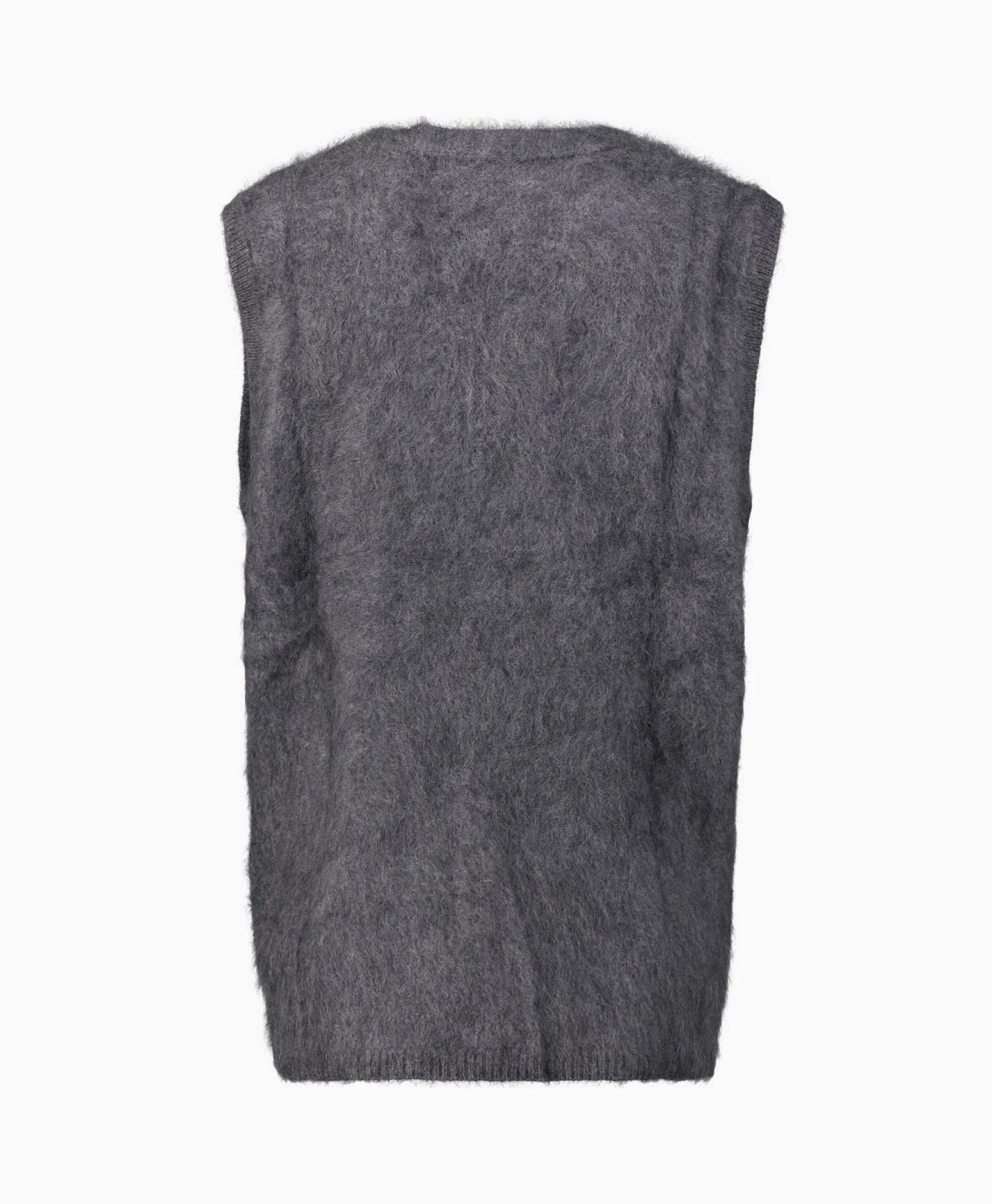 Lisa Yang Pullover Astrid Donkergrijs*Dames Truien