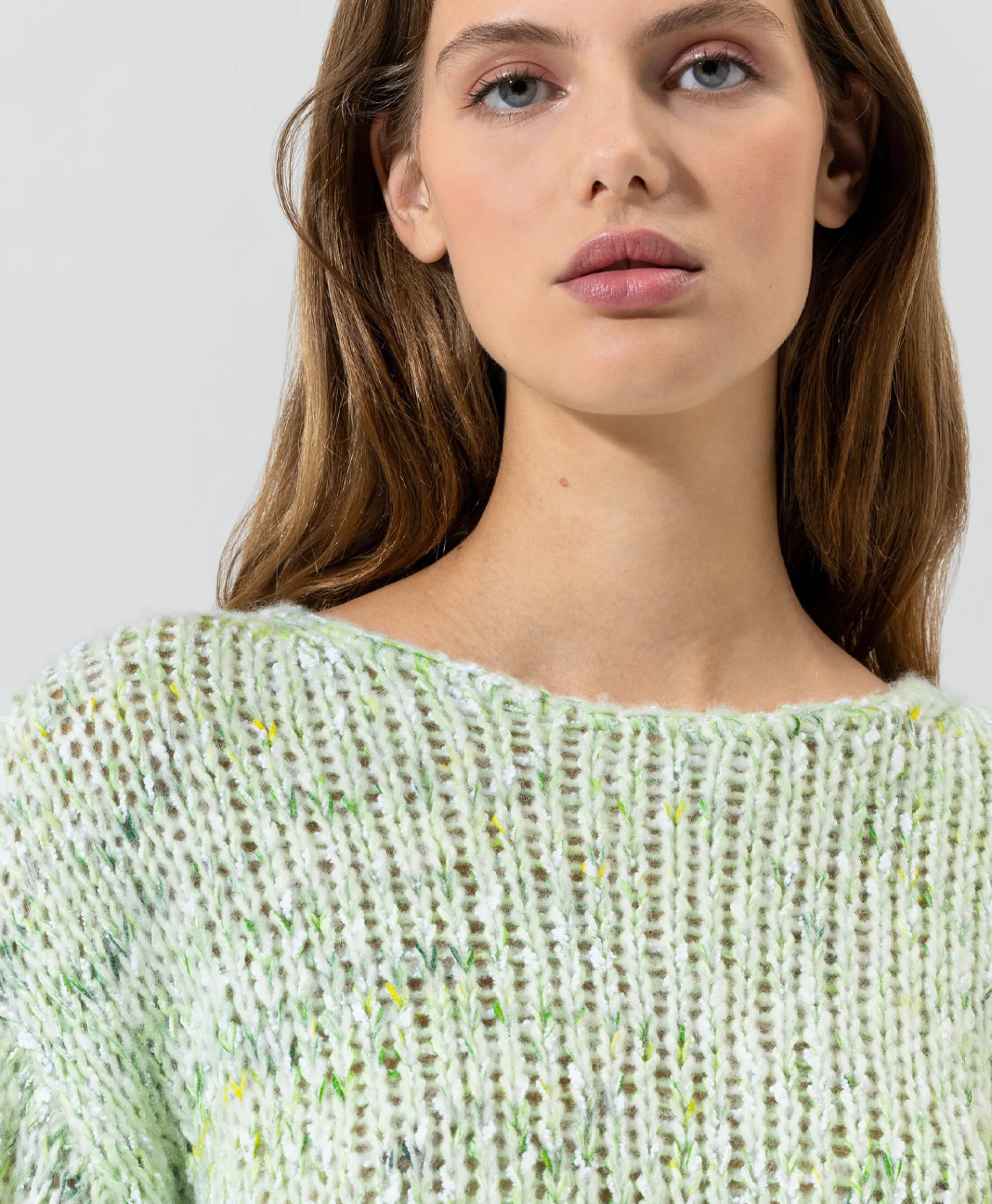 Luisa Cerano Pullover 178188/5316-0 Groen*Dames Truien