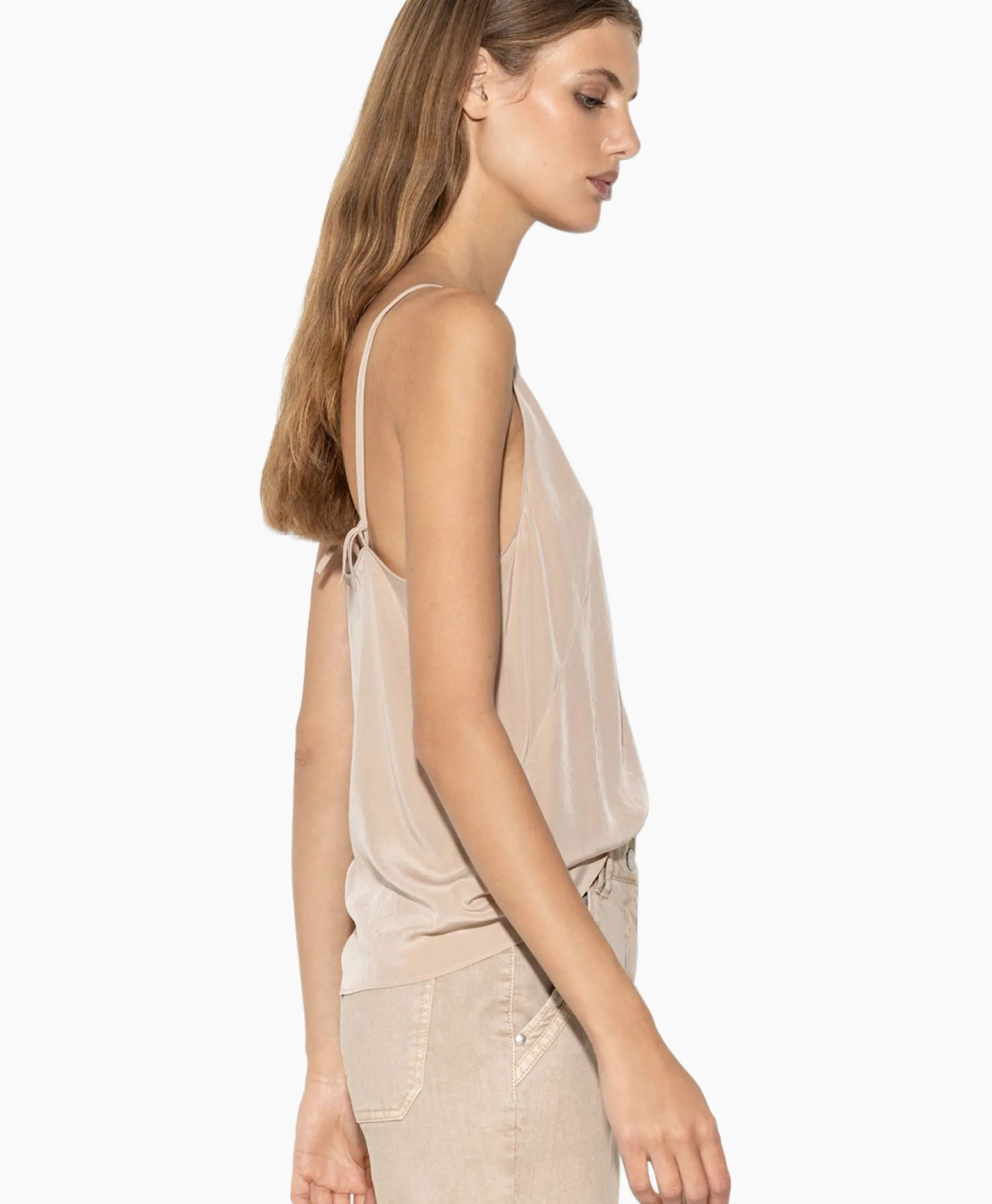 Luisa Cerano Top 398110/3597-13 Beige*Dames T-Shirts & Tops