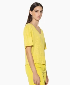 Luisa Cerano T-Shirt 398130/7687-0 Geel*Dames T-Shirts & Tops