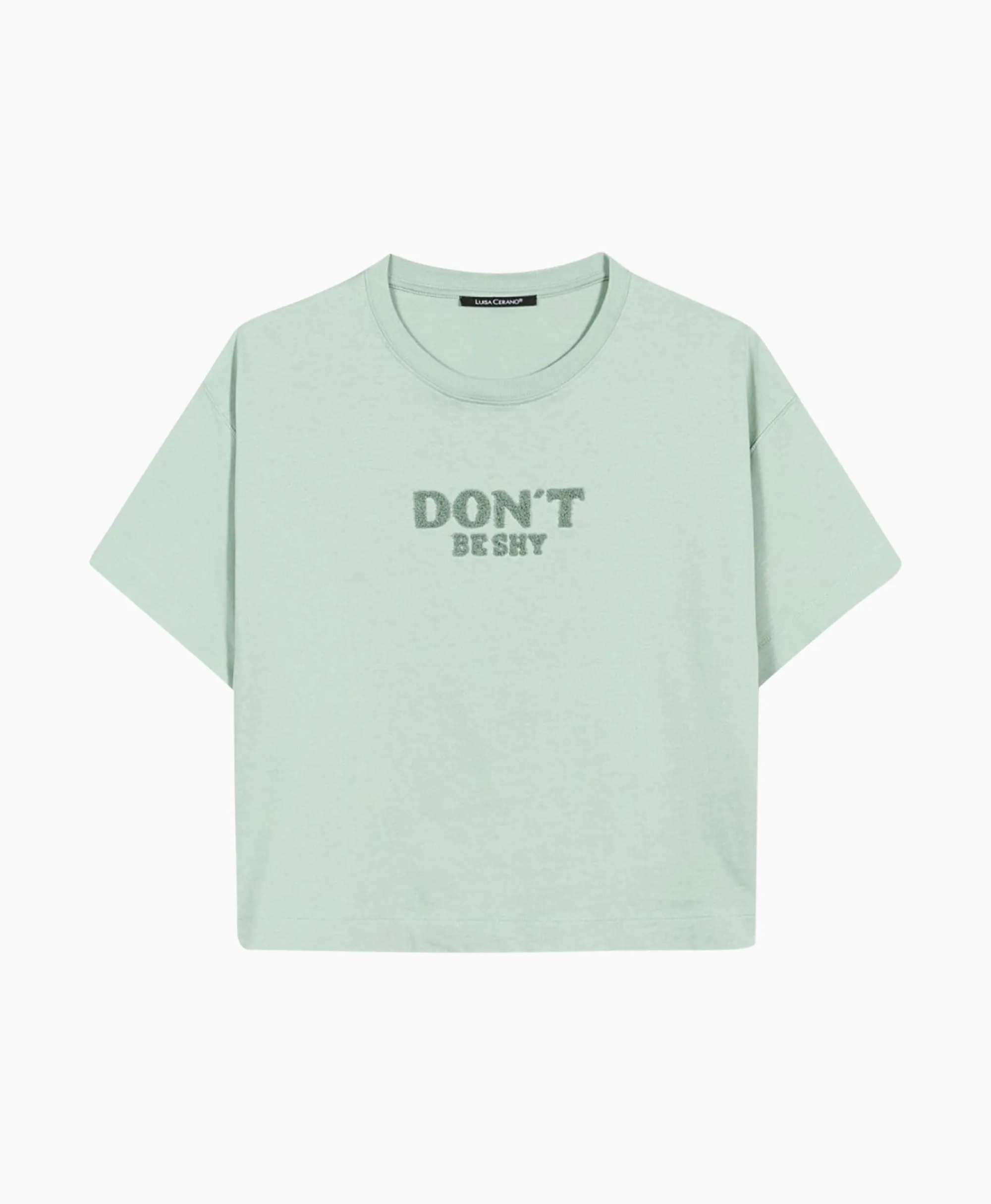 Luisa Cerano T-Shirt Korte Mouw 398121/7800-0 Mint*Dames T-Shirts & Tops