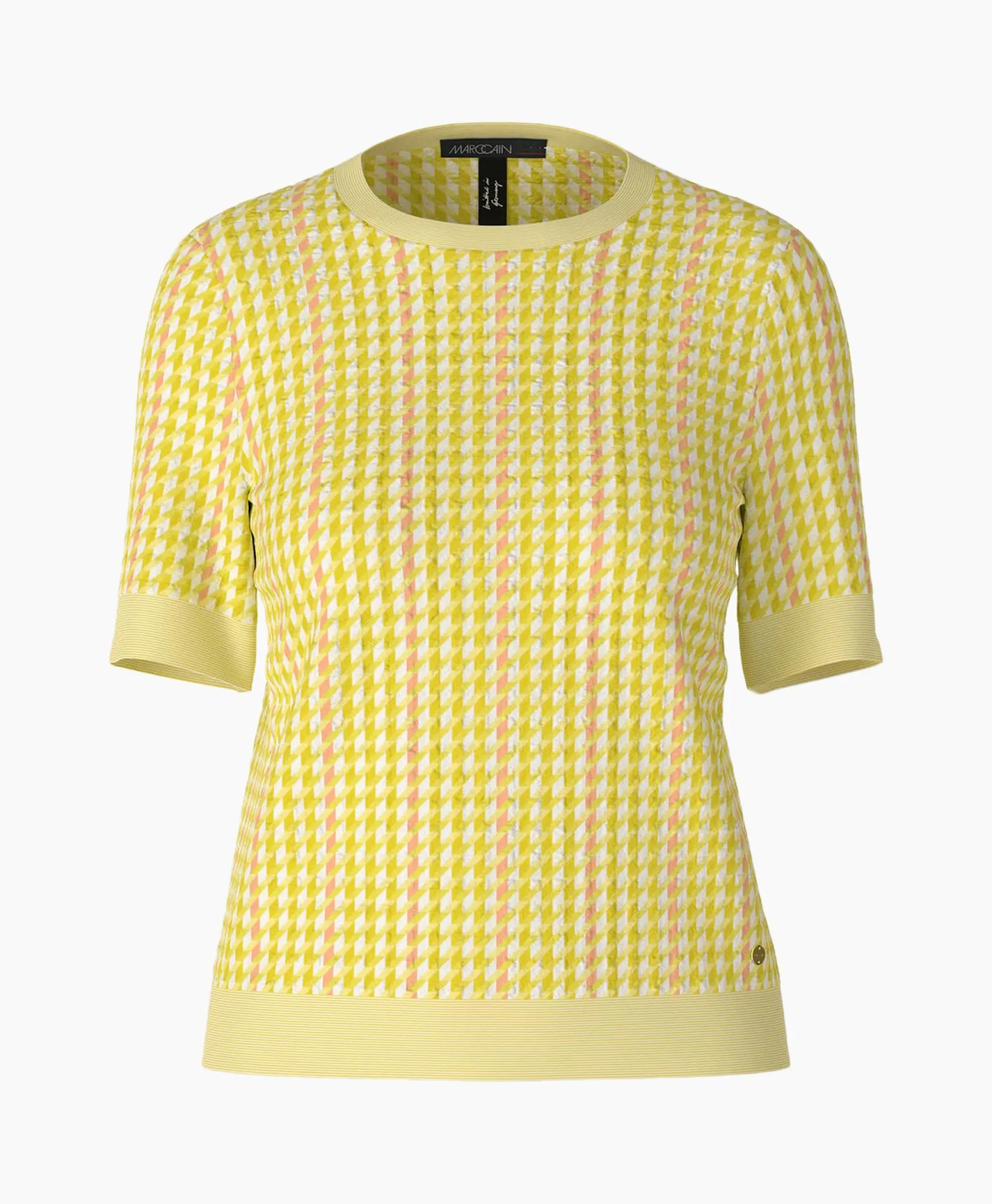 Marccain Collectie Pullover Wc 41.49 M33 Midden Geel*Dames T-Shirts & Tops