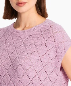 Marccain Collectie Top Wc 42.01 M25 Lavendel*Dames T-Shirts & Tops