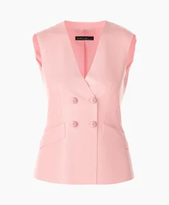 Marccain Collectie Vest Wc 37.04 W84 Zalm*Dames Vesten