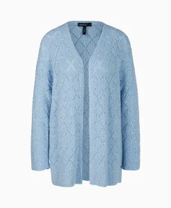 Marccain Collectie Vest Wc 39.11 M25 Licht Blauw*Dames Vesten