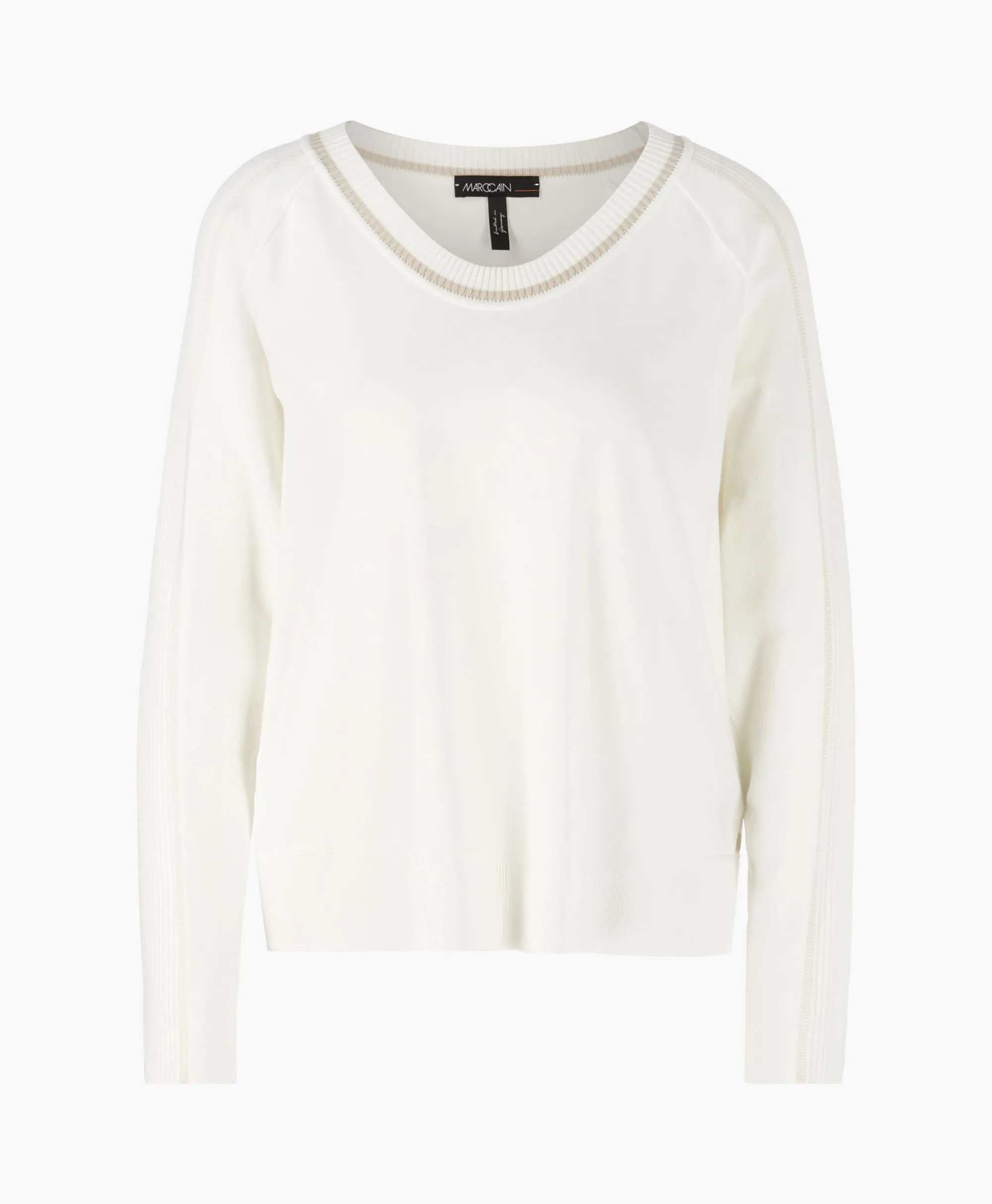 Marccain Sport Pullover Ws 41.05 M09 Off White*Dames Truien