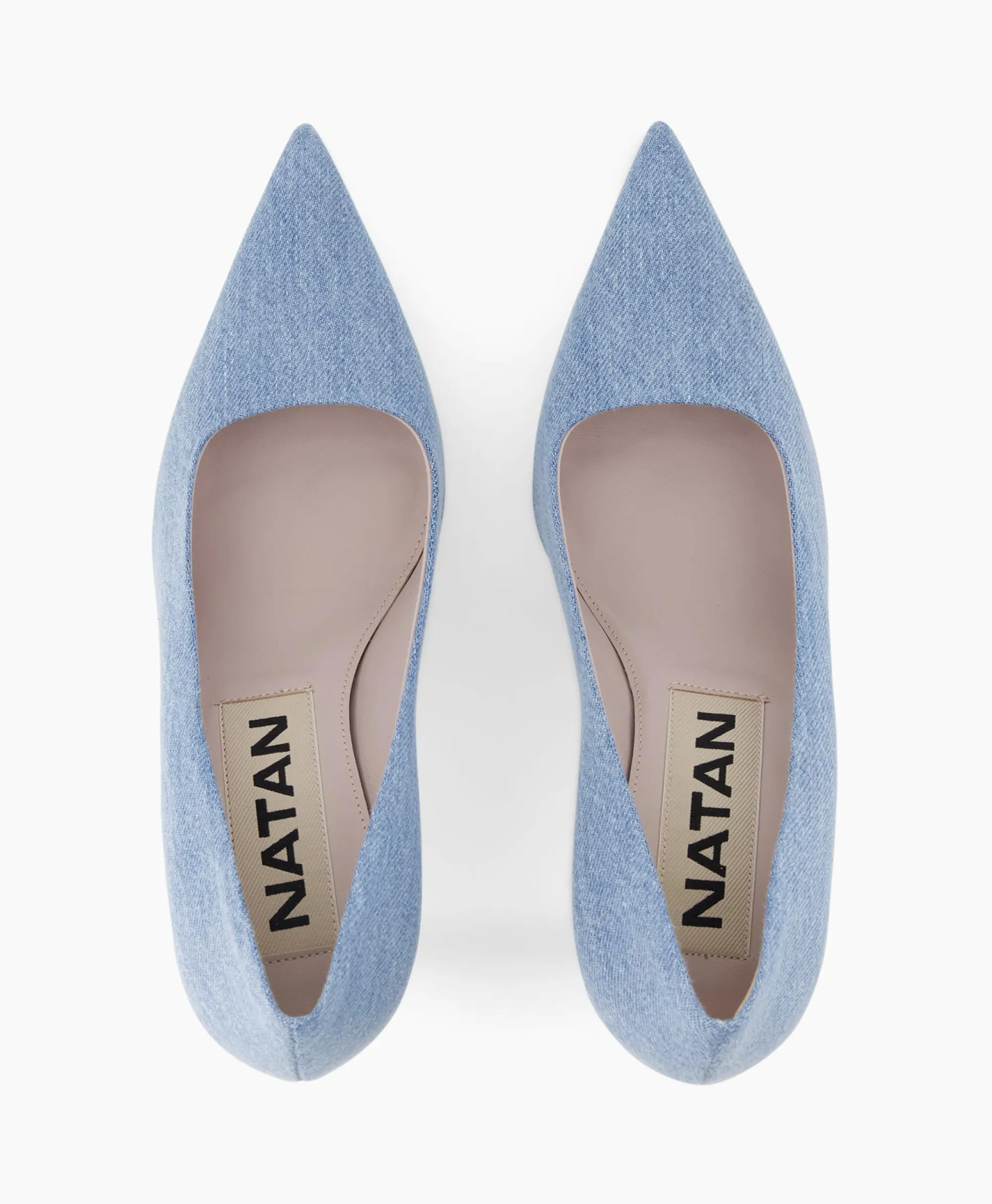 Natan Schoenen Pump Jeans Col. 11 Blauw*Dames Pumps