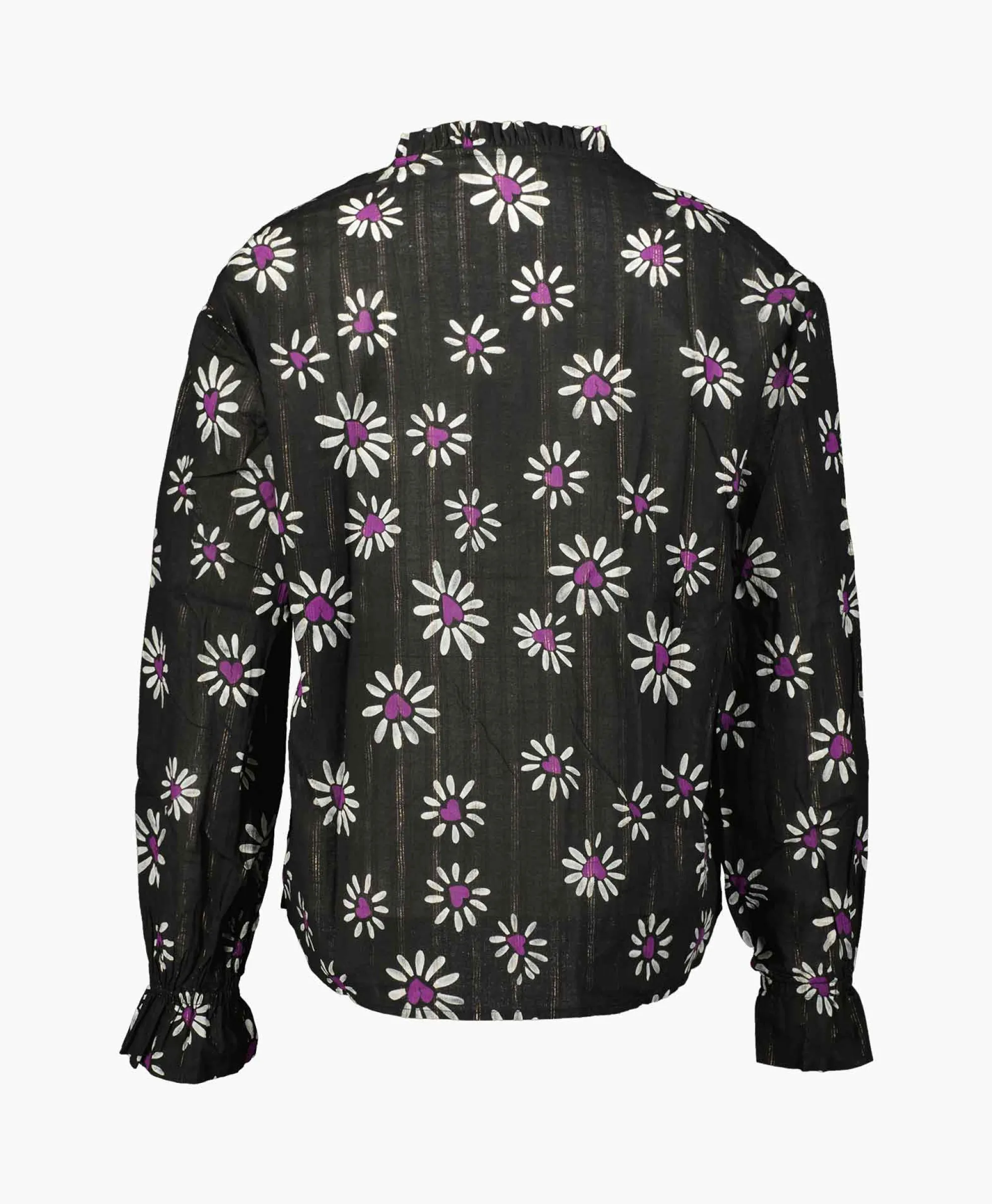 Refined Department Blouse Ace Zwart*Dames Blouses