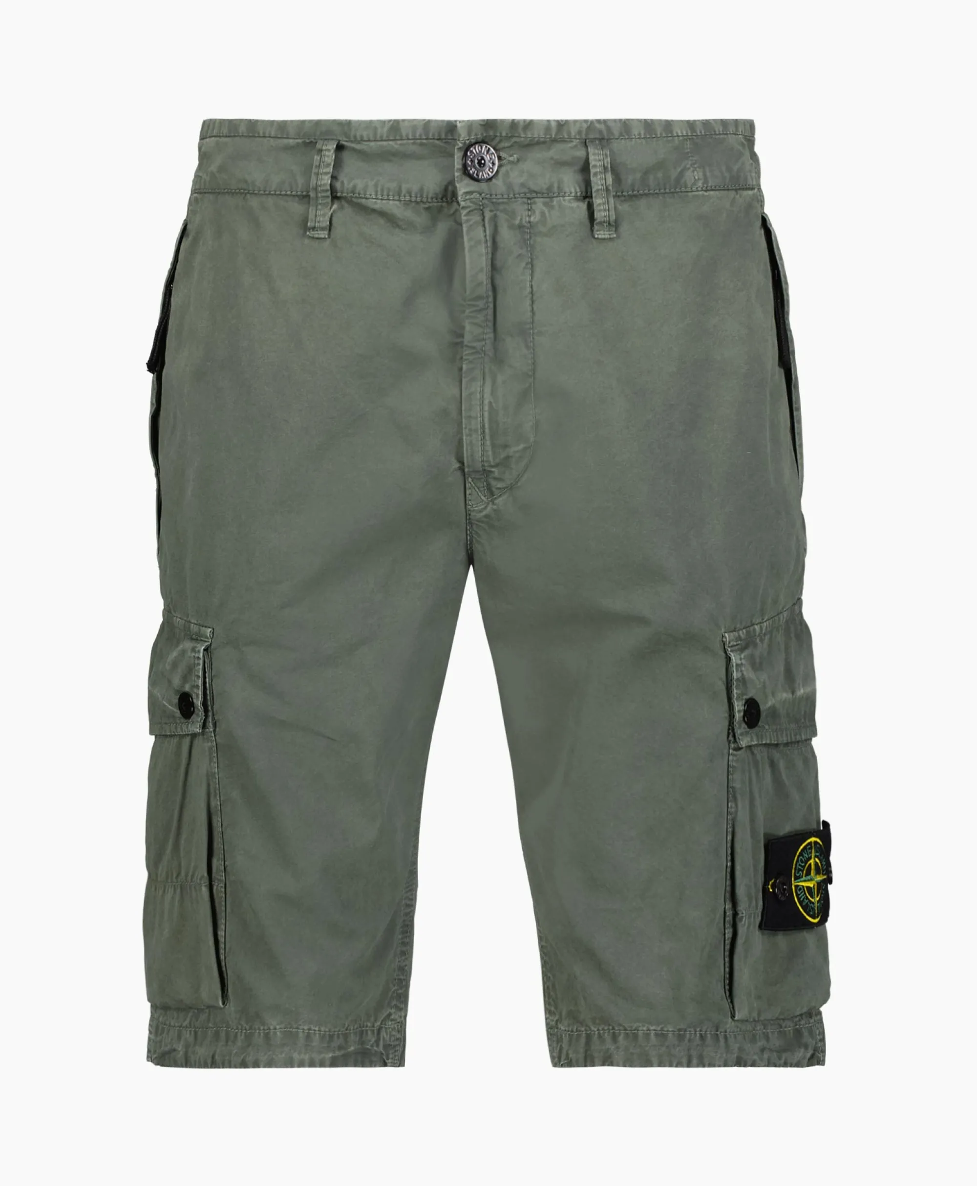 Stone Island Korte Broek L11Wa Bruin*Heren Broeken