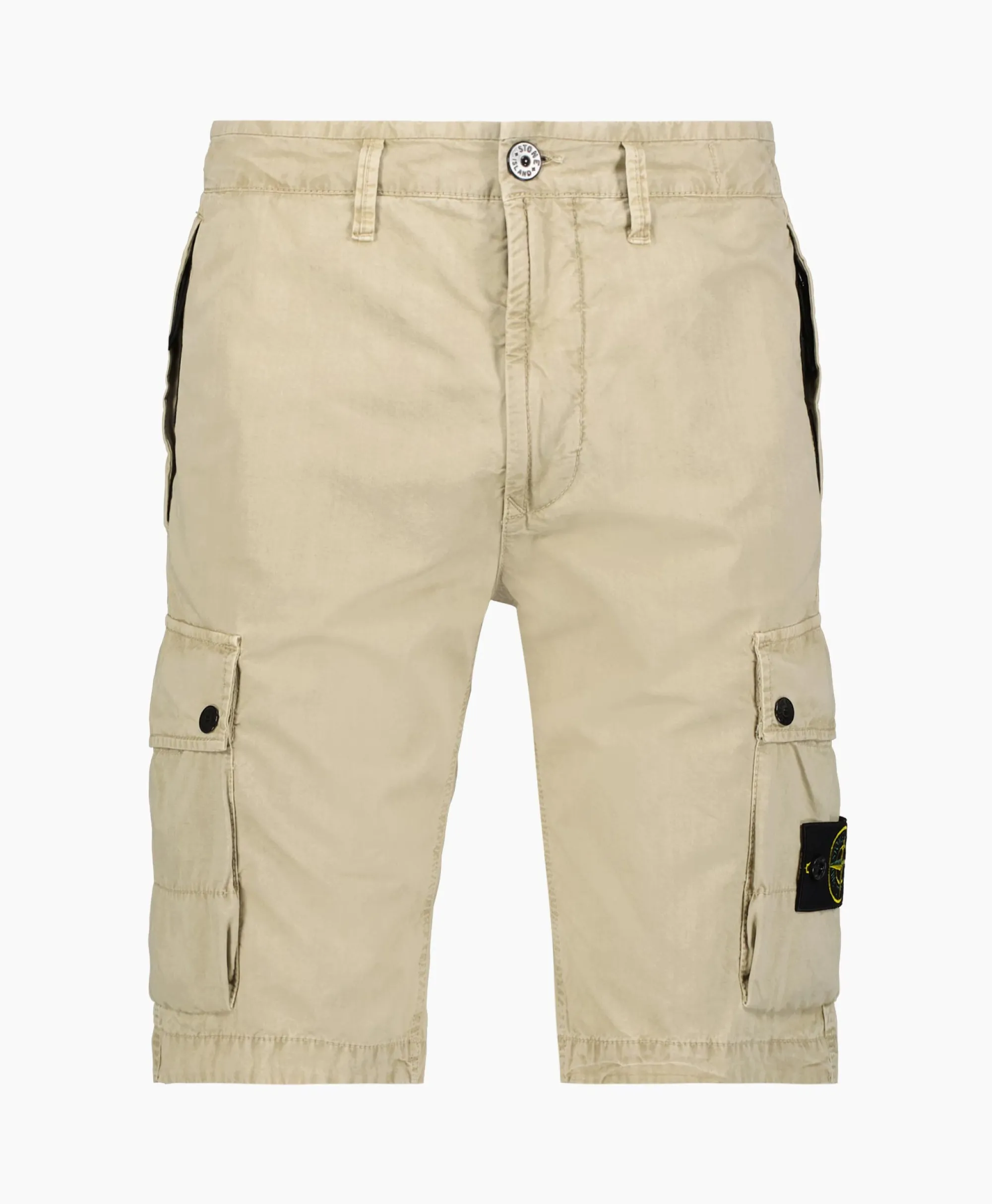 Stone Island Korte Broek L11Wa Beige*Heren Broeken