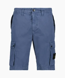 Stone Island Korte Broek L11Wa Donker Blauw*Heren Broeken
