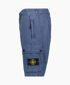 Stone Island Korte Broek L11Wa Donker Blauw*Heren Broeken