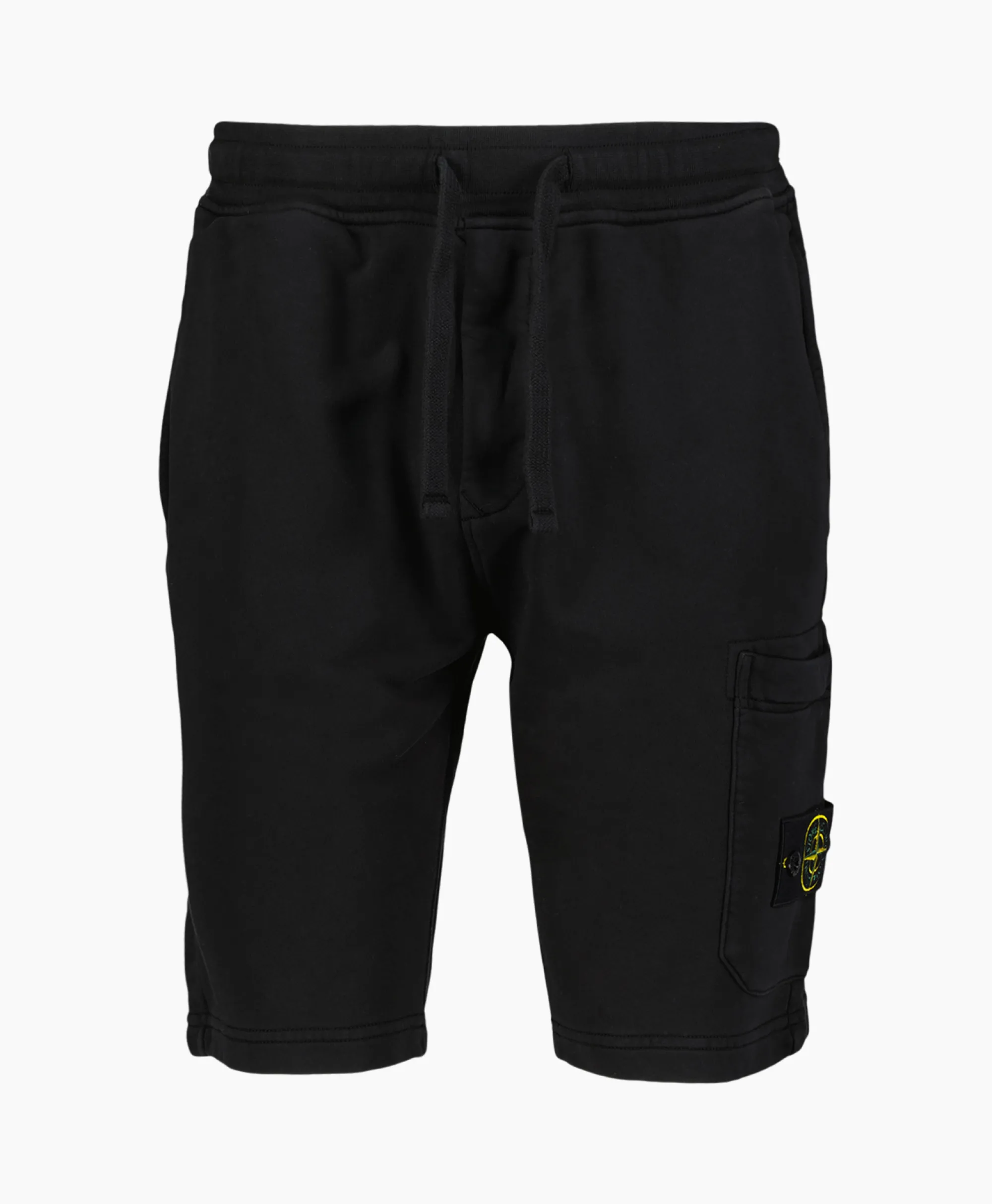 Stone Island Korte Broek 64651 Zwart*Heren Broeken