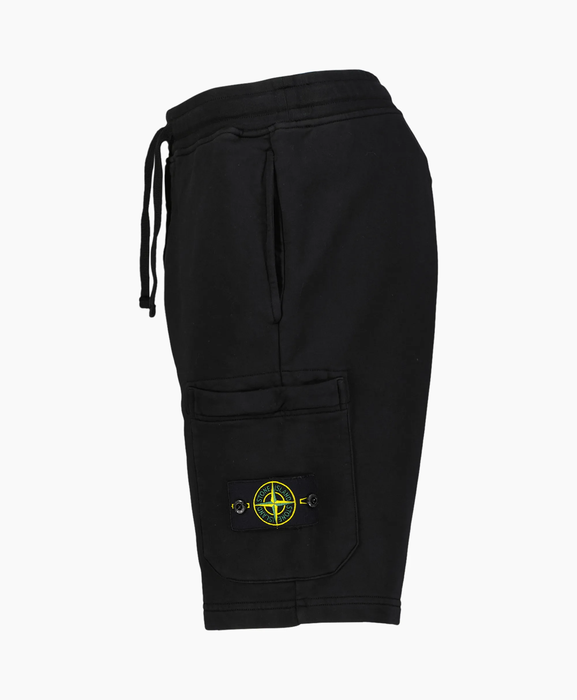 Stone Island Korte Broek 64651 Zwart*Heren Broeken