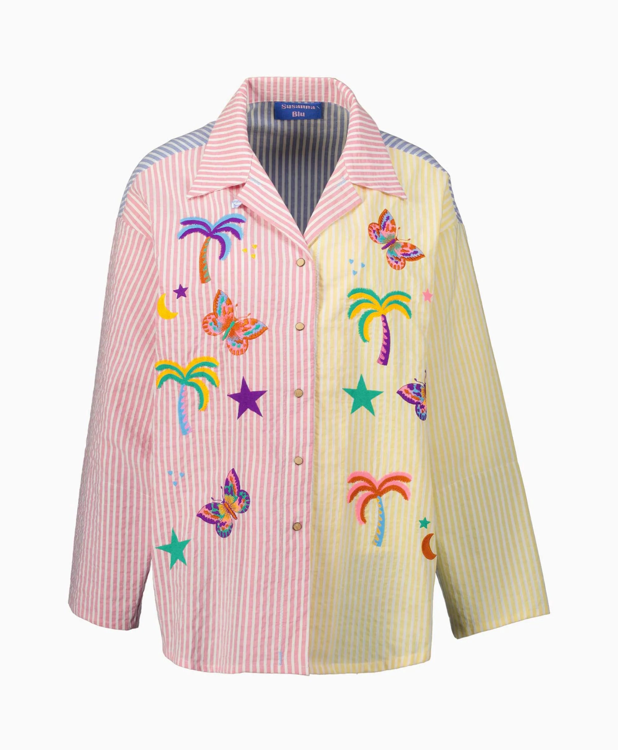 Susanna Blu Blouse Gardenia Gb1 Geel*Dames Blouses