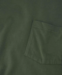 Tenue. T-Shirt Korte Mouw John Pocket Tee Khaki*Heren T-Shirts