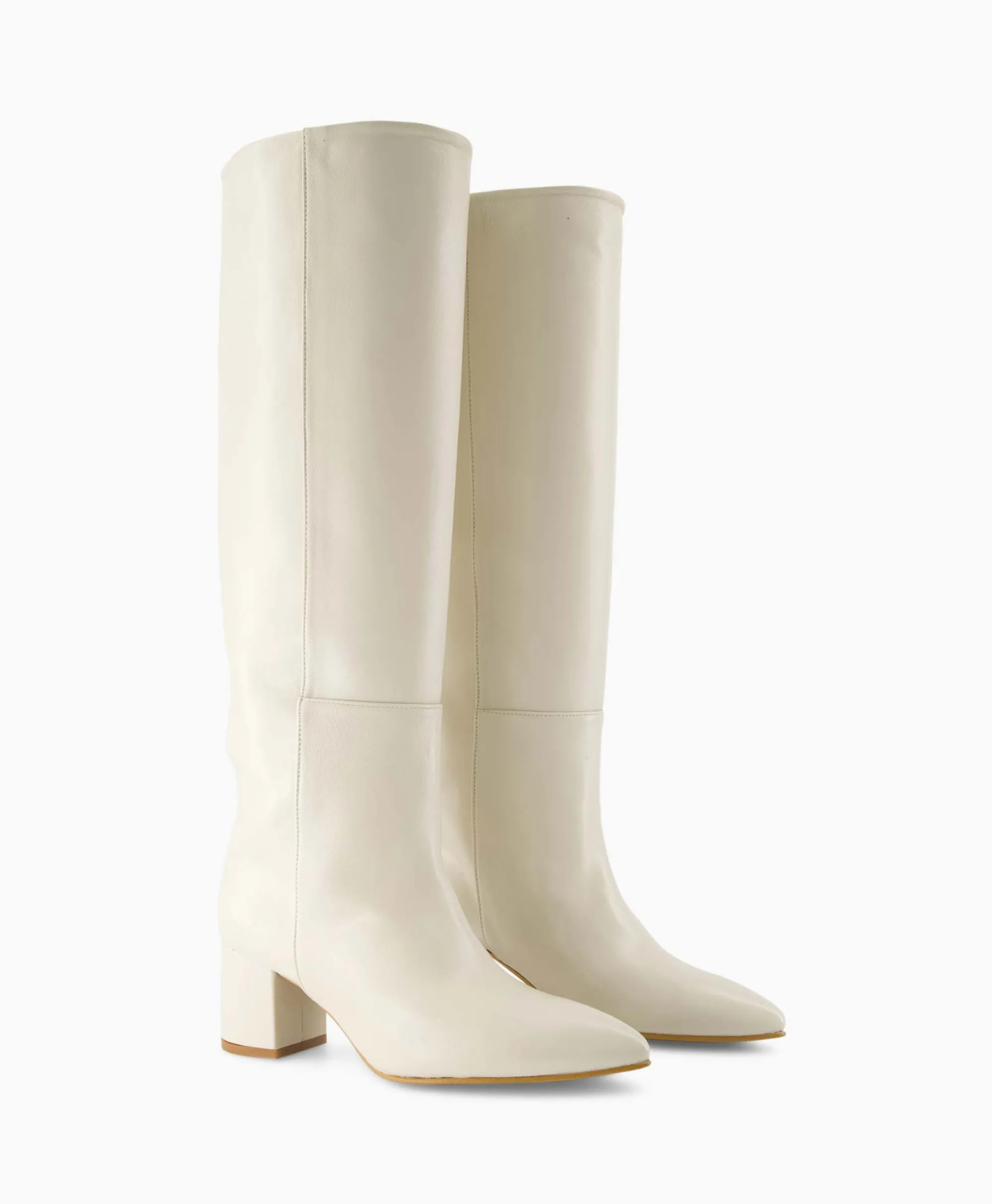 Toral Lange Laars Tl-12776 Wit*Dames Laarzen